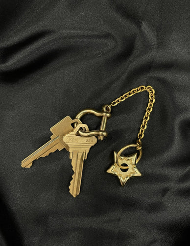 DANGER Spur keychain by Lord Violet