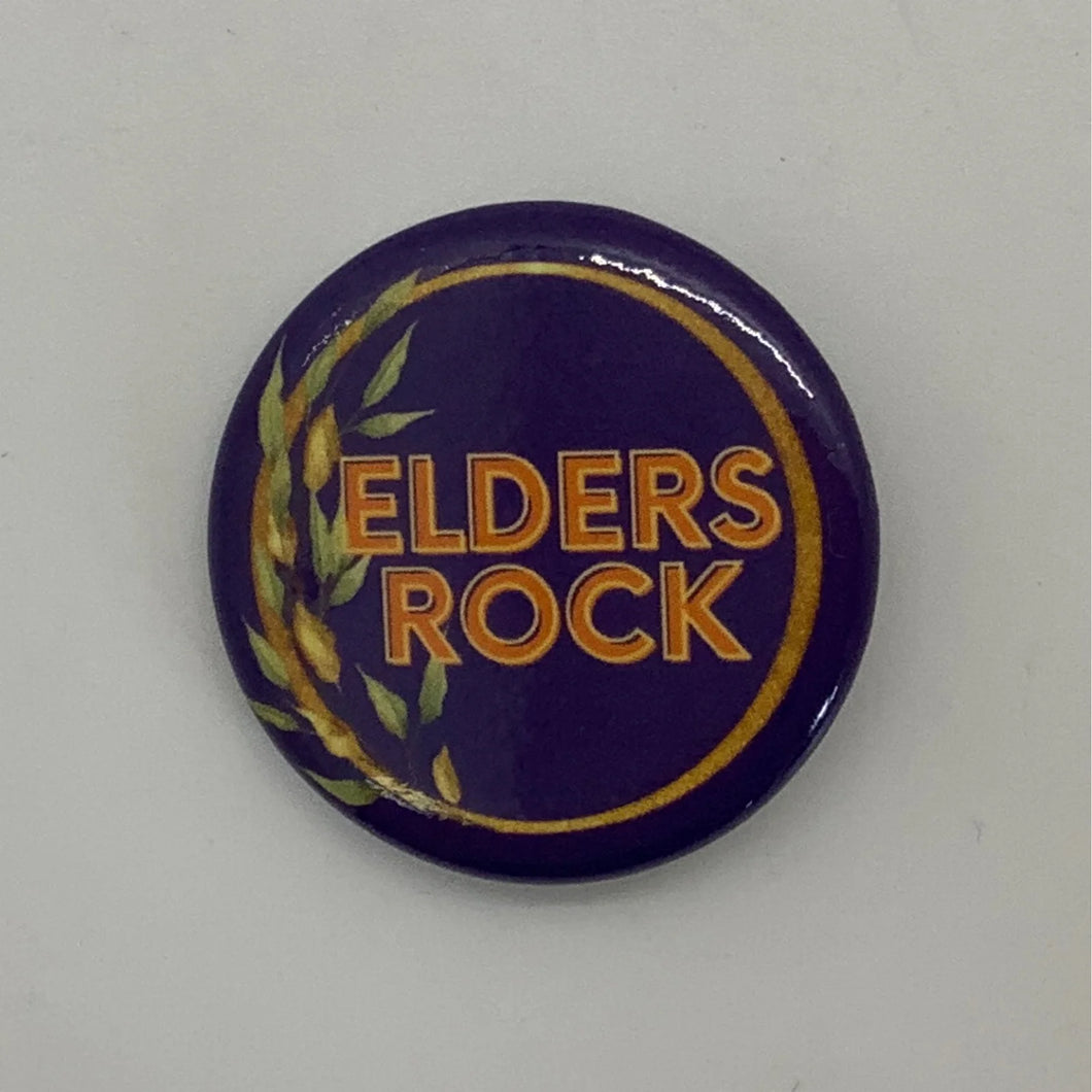 Elders Rock! Pinback Button