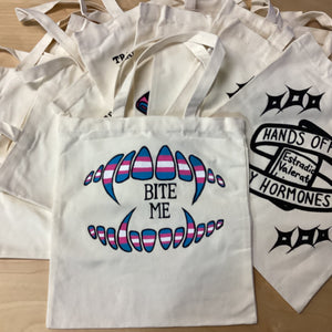 Queer Hand-Painted Totes