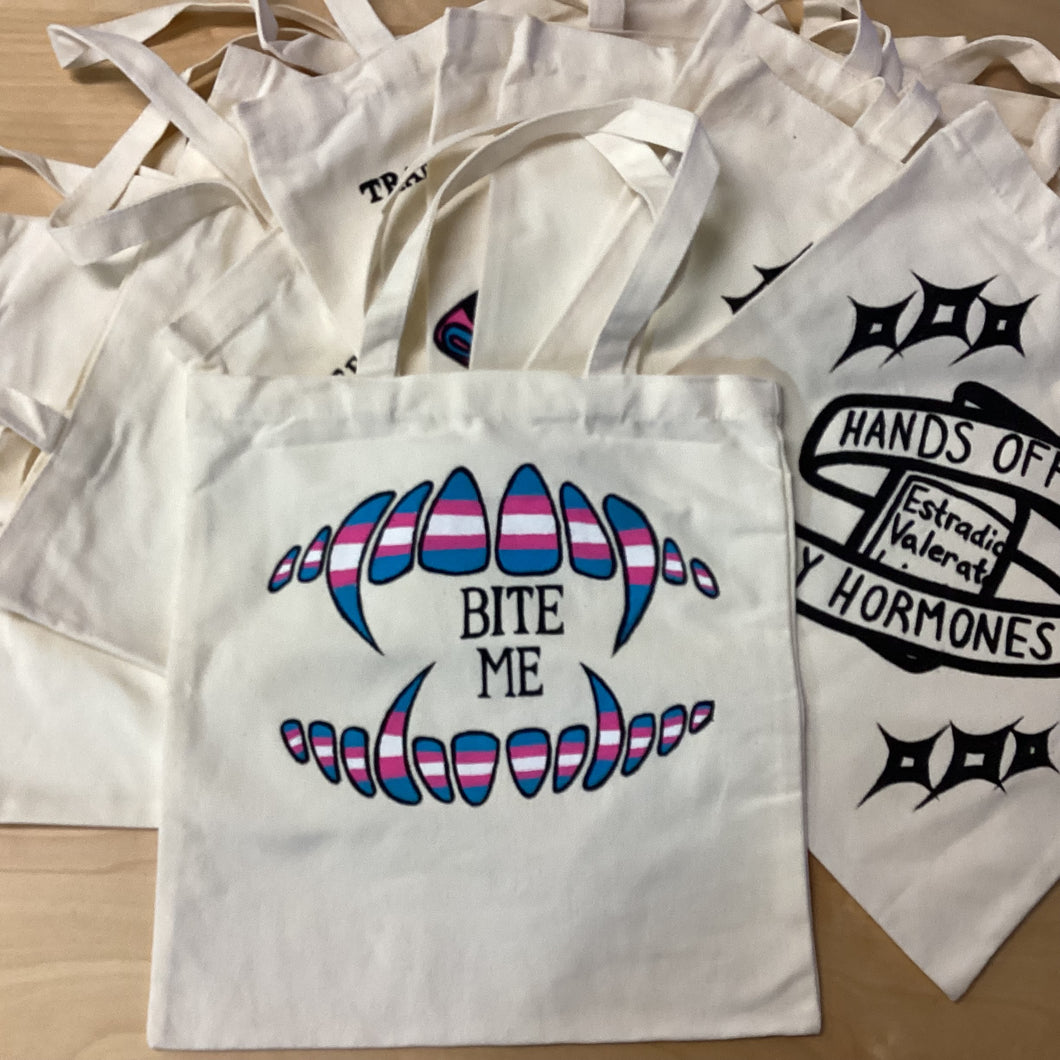 Queer Hand-Painted Totes