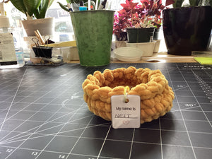 Amigurumi crocheted stuffed animals
