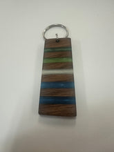 Load image into Gallery viewer, Wood and Epoxy  Jewelry and Key Chains
