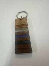 Load image into Gallery viewer, Wood and Epoxy  Jewelry and Key Chains