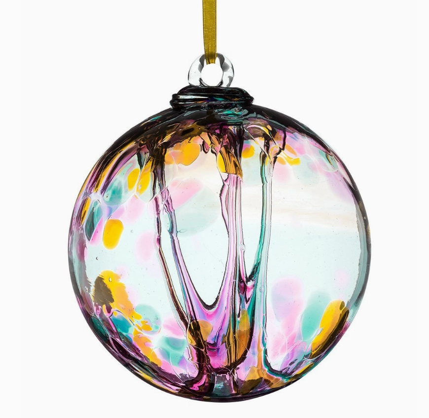 Glass window orbs