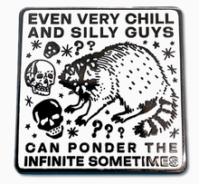 Load image into Gallery viewer, Arcane Bullshit "ponder the infinite" pin