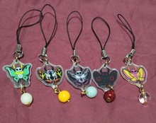 Load image into Gallery viewer, Moth phone charms