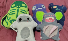 Load image into Gallery viewer, cryptid and other worldly plushies