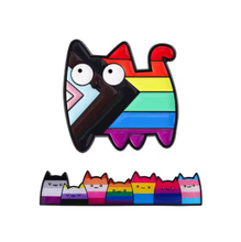 Load image into Gallery viewer, Pride kitty pins