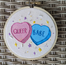 Load image into Gallery viewer, Dead Crow Embroidery Hoops