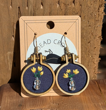 Load image into Gallery viewer, Dead Crow Embroidery Jewellery