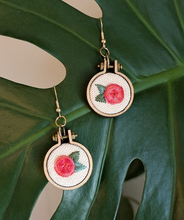 Load image into Gallery viewer, Dead Crow Embroidery Jewellery
