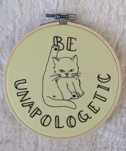 Dead Crow Embroidery Hoops