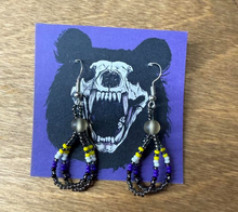 Load image into Gallery viewer, Beaded dangle earrings by Arden