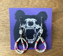 Load image into Gallery viewer, Beaded dangle earrings by Arden