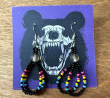 Load image into Gallery viewer, Beaded dangle earrings by Arden