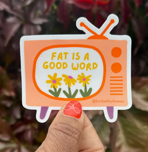 Prairie fruit and Chubbyfemme Stickers