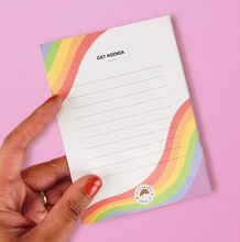 Load image into Gallery viewer, Gay Agenda Notepad