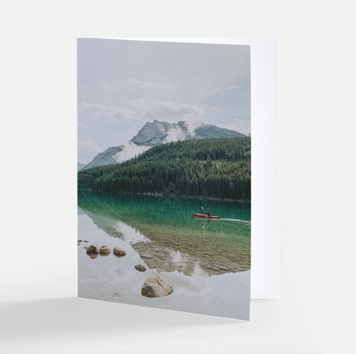Two Jack Lake Greeting card
