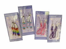 Load image into Gallery viewer, Beaded Earrings by Coral Cree