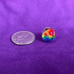 Pride Worm Mini Wooden Pin