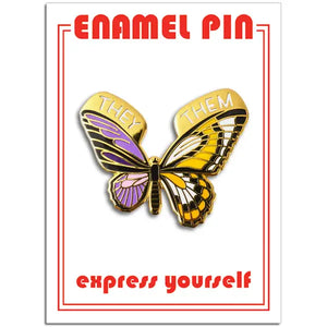 Non-Binary Butterfly Pin