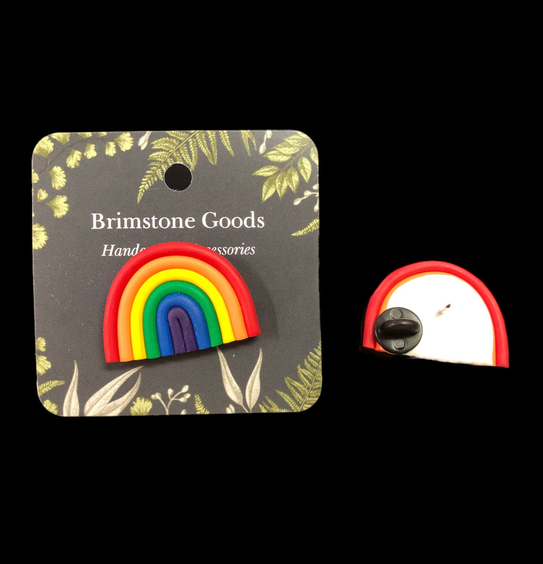 Brimstone Goods Rainbow Pin