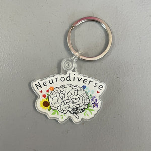 Neurodiverse Keychain