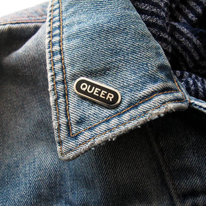 Queer Enamel Pin