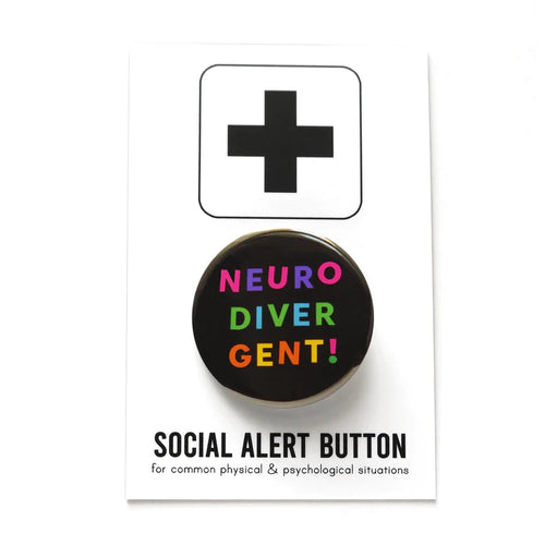 Neurodivergent! Pinback Button