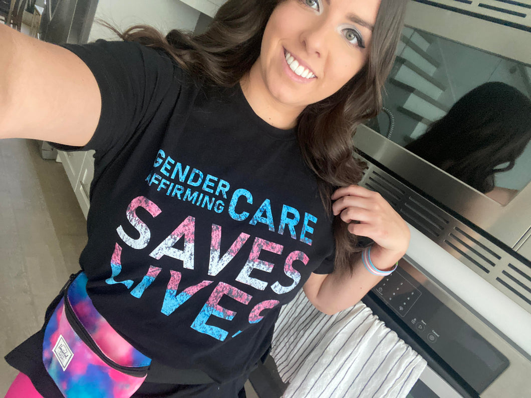 Gender Affirming Care Saves Lives Tee