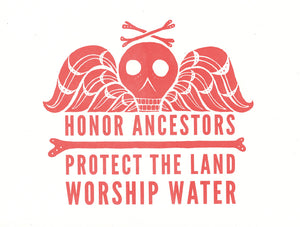 Honor Ancestors Risograph Print
