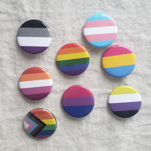 Buy Bulk LGBTQ+ Buttons  Bulk Pride Pins - Crafty Queer Studio