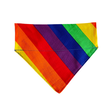 Load image into Gallery viewer, Rainbow Pride Pet Bandana