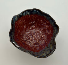 Load image into Gallery viewer, Handmade Blue/Red Ceramic Bowl - This and That