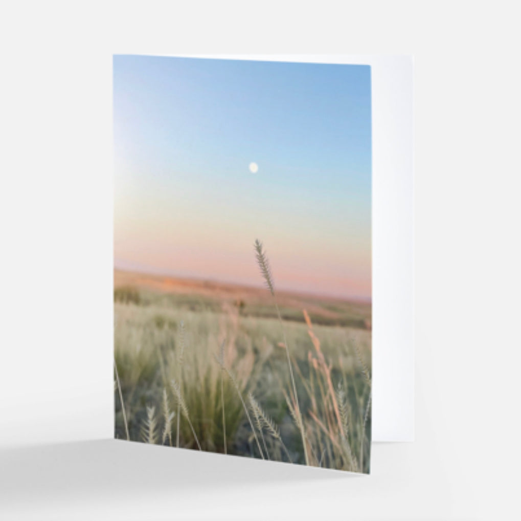 ‘Berta Skies Greeting Card