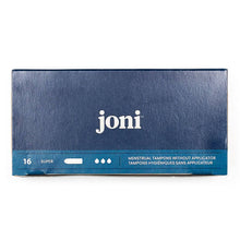 Load image into Gallery viewer, joni Super Organic Cotton Non-Applicator Tampons