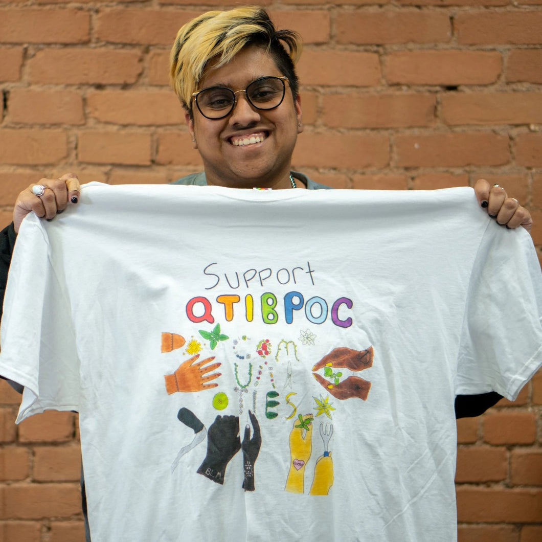 Support QTIBPOC Communities T-Shirt