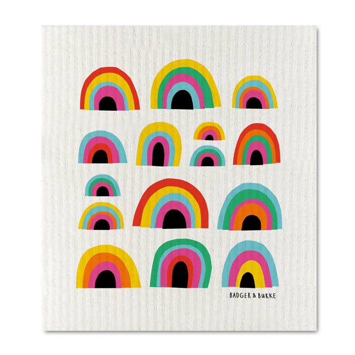 Rainbow Sponge Cloth