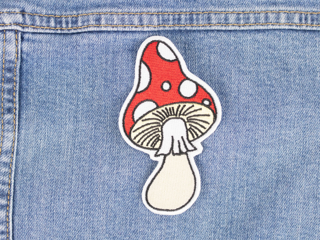 Toadstool Iron on Patch