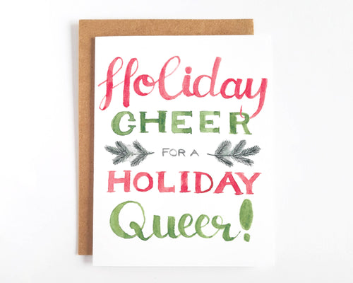 Holiday Queer Card