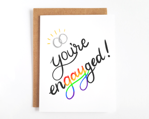 You're Engayged Card