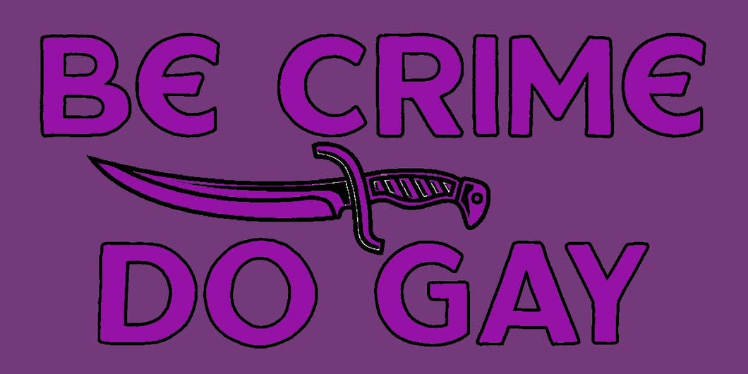 Be Crime, Do Gay Patch