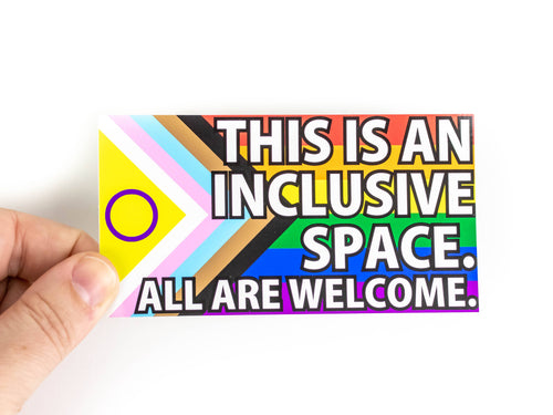 Inclusive Space Weather Proof Sticker