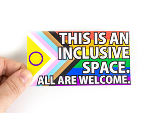 Inclusive Space Weather Proof Sticker