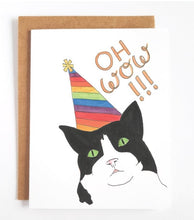 Load image into Gallery viewer, Birthday Cat Greeting Card