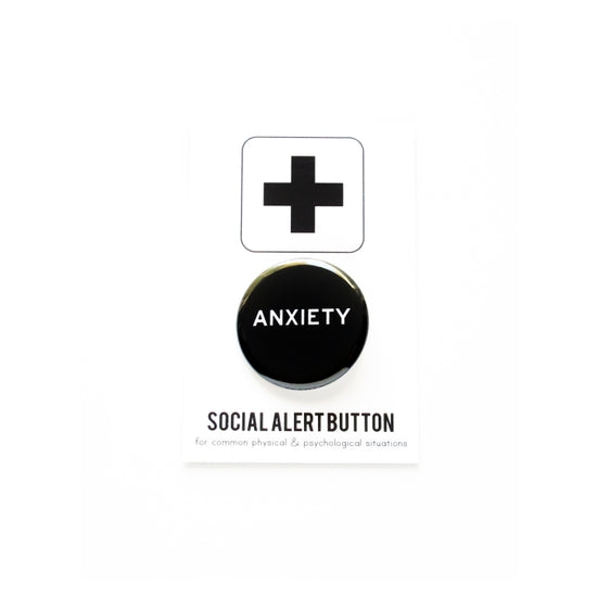 Anxiety Pinback Button