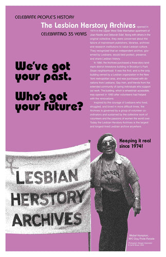 People's, Gay, Indigenous History Posters