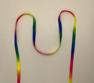 Rainbow Shoelaces 3 Foot/1 Metre