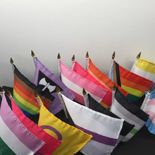Load image into Gallery viewer, Small Pride Flags 3”x5”
