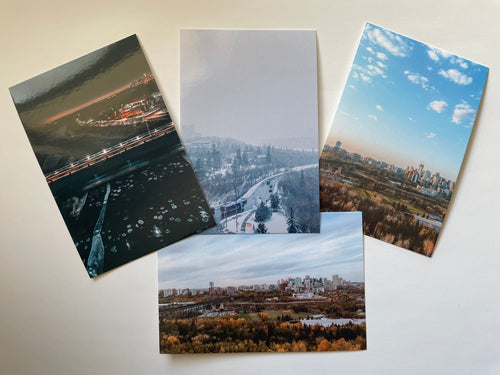 YEG 4 Pack Postcards